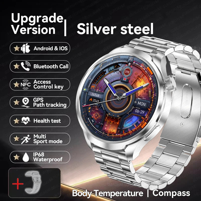 Smart Watch GUHUAVMI DK69: Inteligência e Conexão que Facilitam sua Vida. No Seu Pulso.
