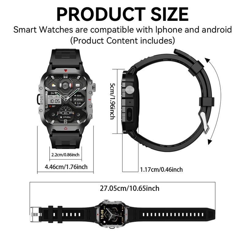 SMART WATCH KESHUYOU 2.01