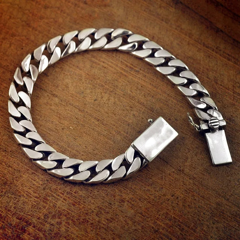 Pulseira Masculina Vintage em Metal