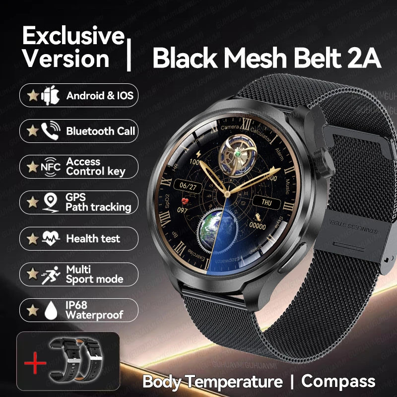 Smart Watch GUHUAVMI DK69: Inteligência e Conexão que Facilitam sua Vida. No Seu Pulso.